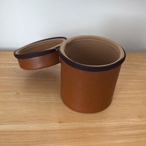 Faux Leather Lens Carrying Case